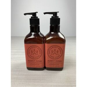 Bath & Body Works Purely Clean Cedarwood‎ Hand Soap 10oz New x 2